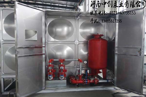 水泵机组-箱泵一体化消防增压稳压给水设备WHDXBF-18-18/3.6-30-I 系列
