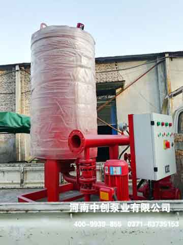 河南省通许县帝景城项目送货消防增压稳压给水设备