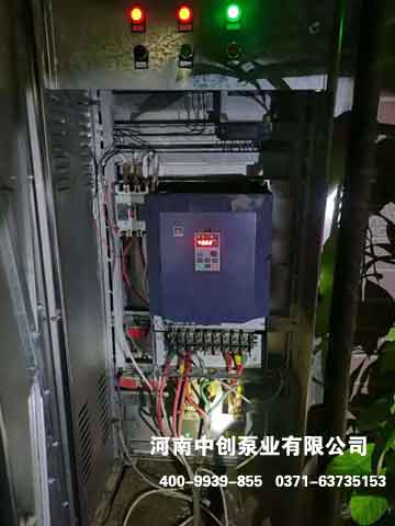 河南省开封市尉氏县第一城调试维修变频控制柜