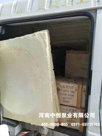 河南省经开区第八消防站送货不锈钢水箱和控制柜；