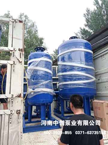 河南省濮阳市送货定压补水设备和控制箱
